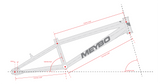 Meybo Holeshot 2023 Bmx Race Frame LTD Oil Slick