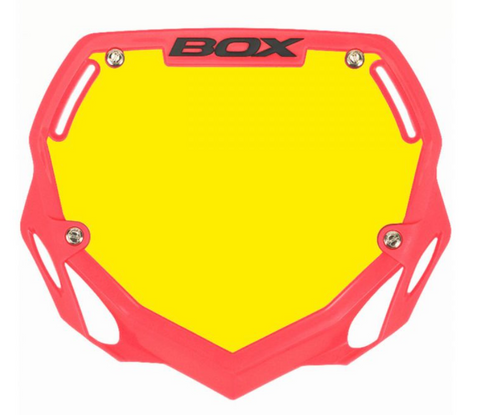 BOX TWO NUMBER PLATE PINK PRO