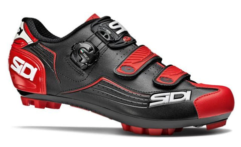 Sidi trace Click Shoe black / red