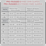 G-FORM Pro rugged 2 knee shin guards