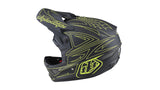 TLD D3 Fiberlite Spiderstripe black/yellow  Helm SALE