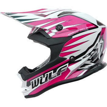 Wulfsport Race Advance Helmets Pink