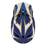TLD D4 Composite Helmet Matrix Blue 2023