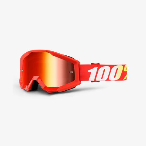 100% The strata jr. Goggle Red Furnace
