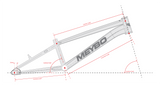 Meybo Holeshot 2023 Bmx Race Frame LTD Oil Slick