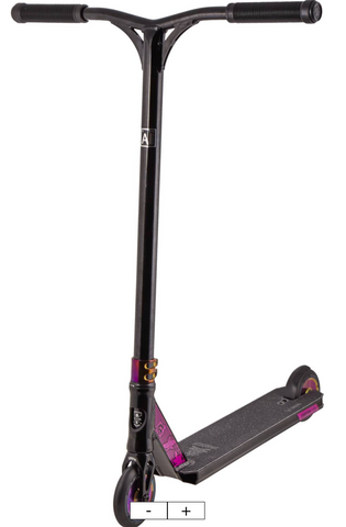 Lucky Prospect 2019 Pro Scooter Color: Black Neopurple