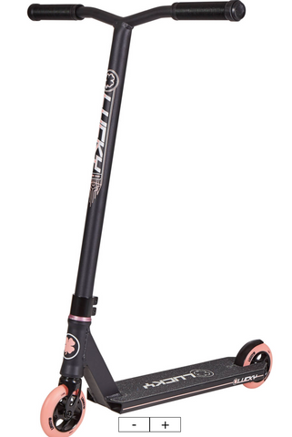 Lucky Crew 2019 Pro Scooter Color: Black/Pink