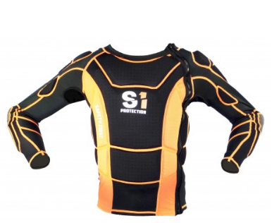 S1 Safety Jacket Black/Orange