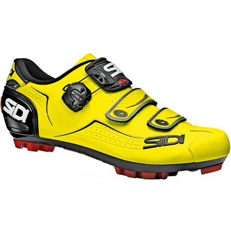 Sidi trace Click Shoe Yellow