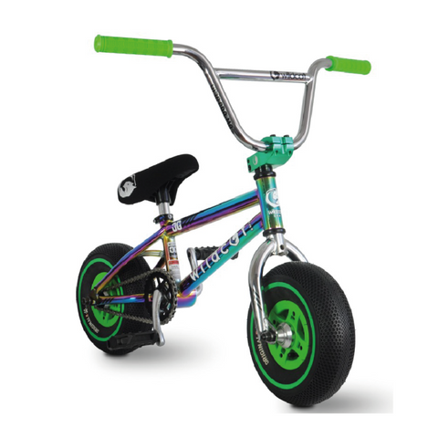 Wildcat Mini BMX Royal green - no brake